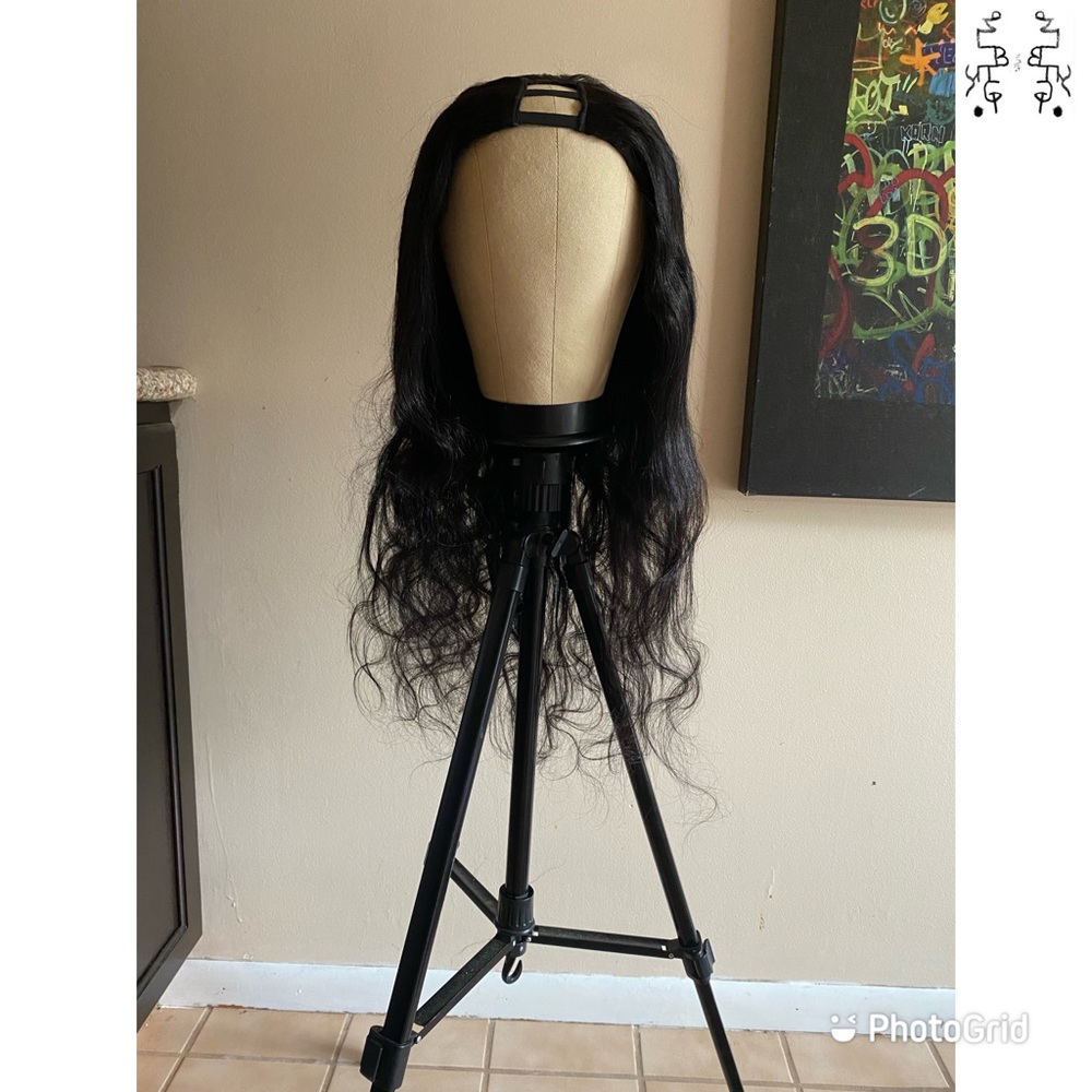 HUMAN HAIR U-Part Clip In Wig Body Wave 22in